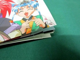 Tenchi Muyo Chain Required Obi Postcard Included Sega Saturn Used Ss No17373