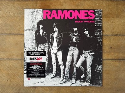 Rocket to Russia by Ramones (Rhino 2018) New LP On 180 Gram Vinyl.