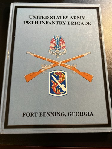 US Army 198th Infantry Brigade Fort Benning GA Photo Book 1-329th Infantry