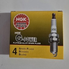 NGK G-Power Spark Plug ZFR6FGP 4 Pack Genuine...