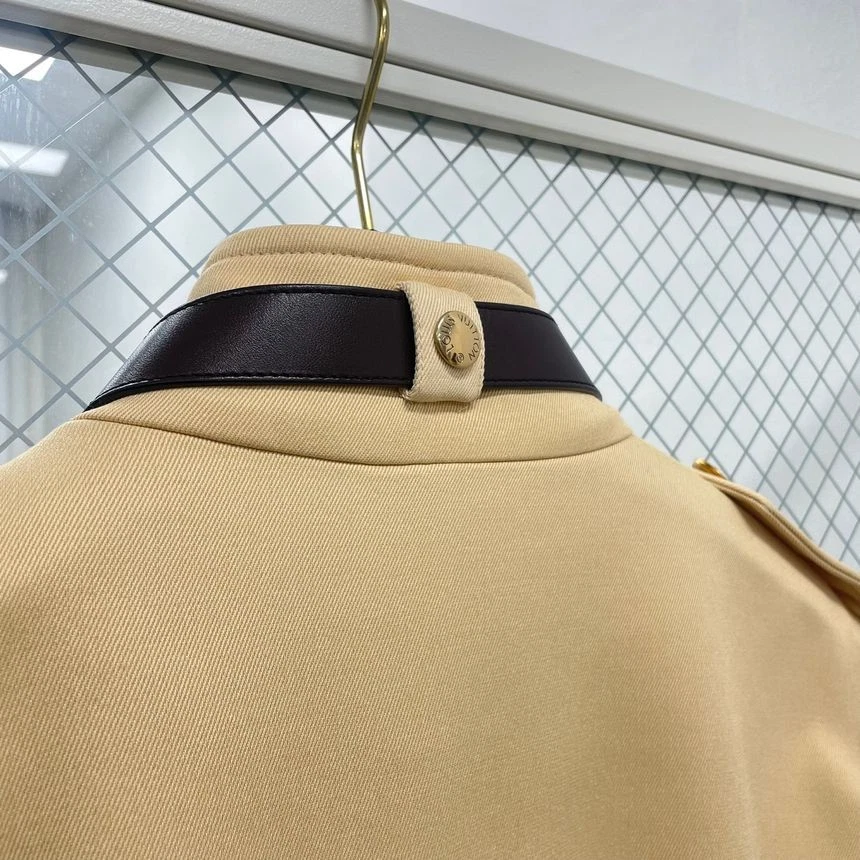 LOUIS VUITTON（LV） Louis Vuitton trench cappotto con colletto cintura 65285793