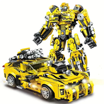 1060 Teile ABS Bausteine 2-in-1 Modellbausatz Wohndeko kreatives Spielzeug für Erwachsene