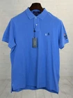 New Polo Ralph Lauren Men's Blue Pique Cotton Polo Large NWT Paris 2024 Olympics