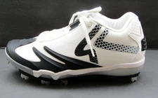 Rip-It Ringor Pro Spike Metal Women's Softball Fastpitch Cleat-White-Size 6 T122