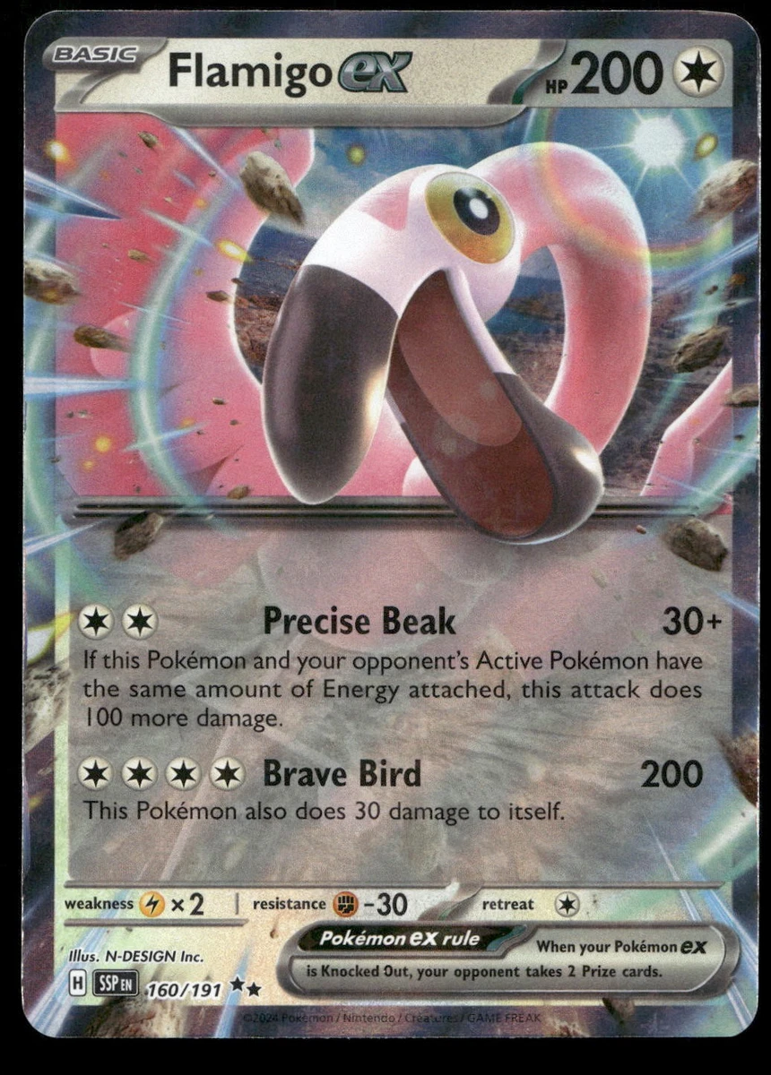 Flamigo Ex Pokmon TCG Cards for sale | eBay