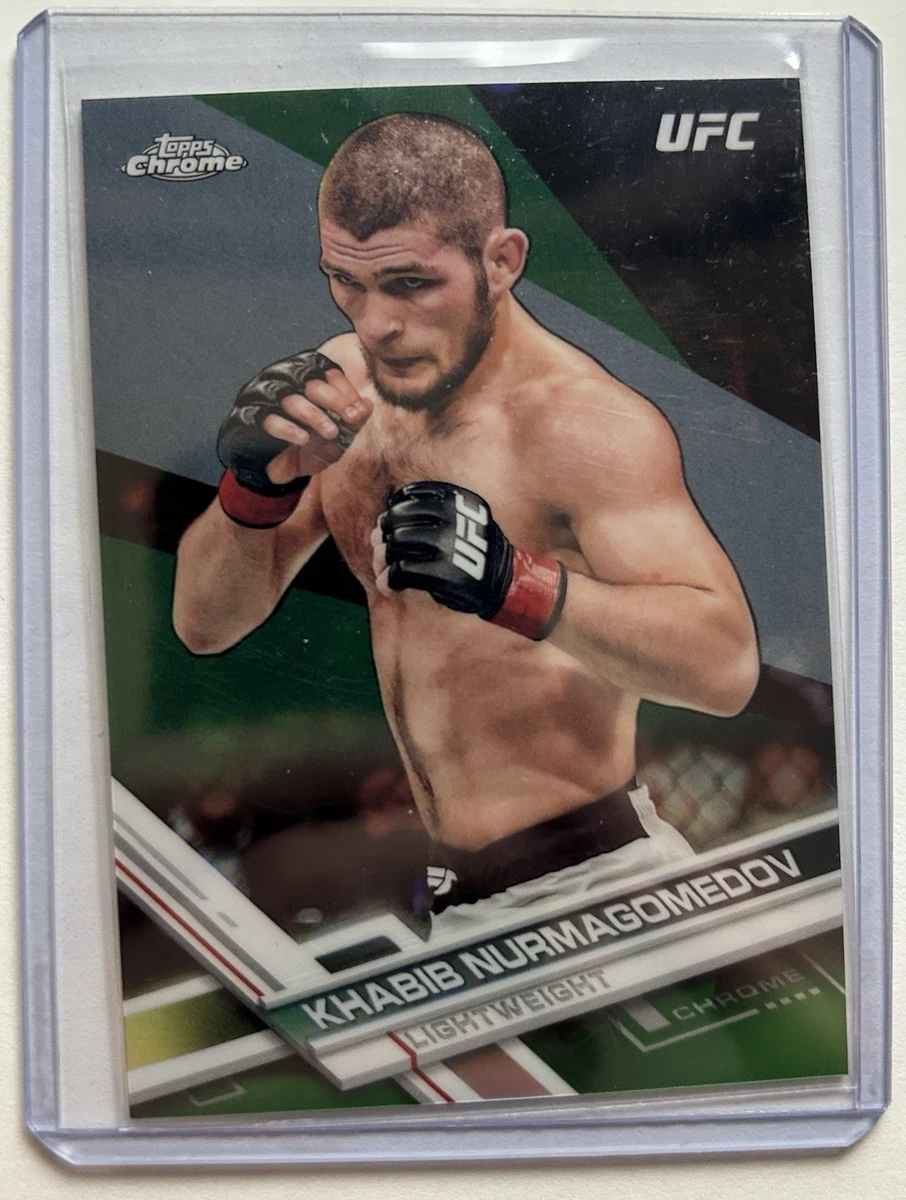 Carte Panini UFC 2022 Khabib Nurmagomedov #49 Autographiée 88/99 - Encapsulée BAS