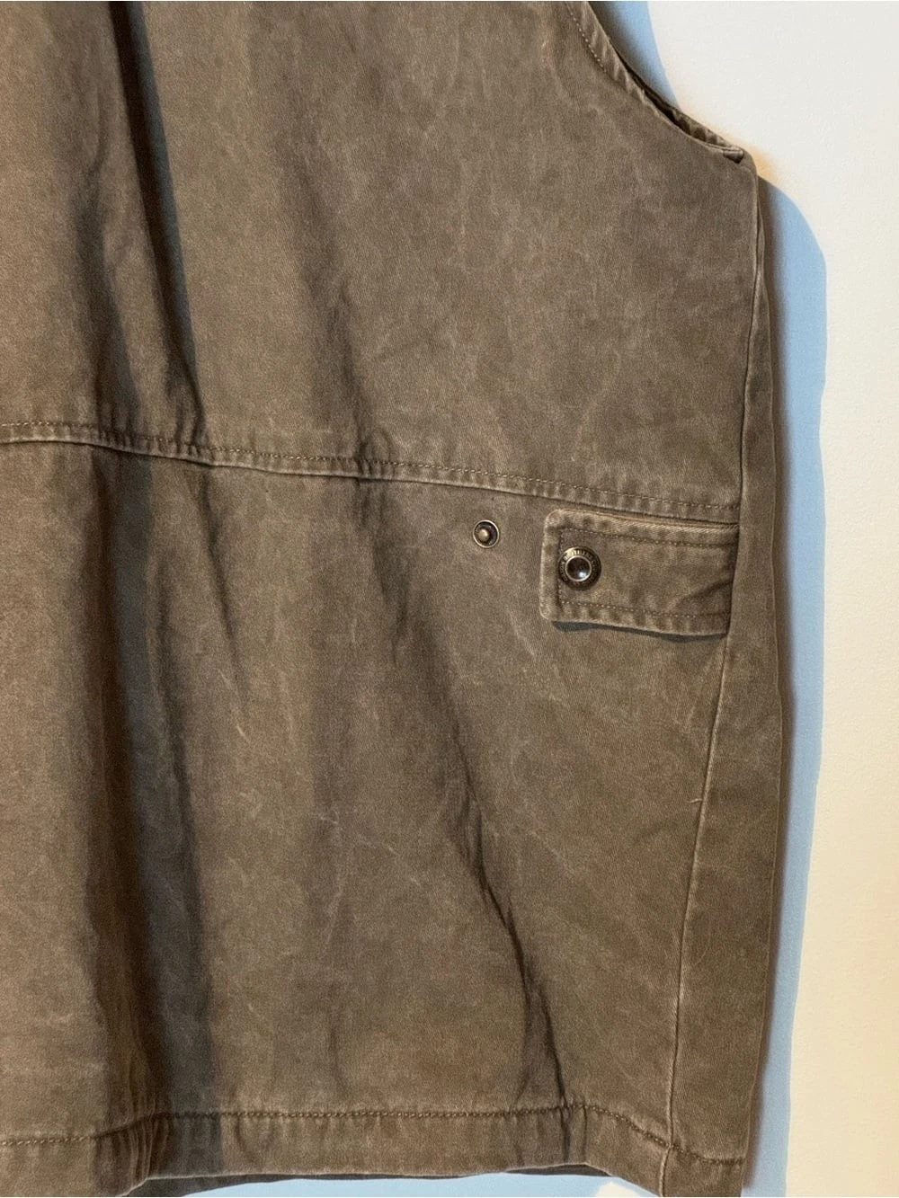 The Vermont Country Store Original Barn Vest Fleece Lined XXL Workwear image 11