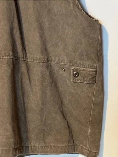 The Vermont Country Store Original Barn Vest Fleece Lined XXL Workwear image 11