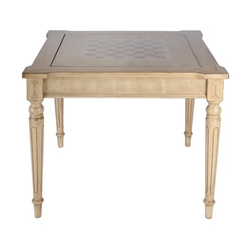 Butler Specialty Company Vincent Antique Beige Multi-Game Card Table - Picture 1 of 10