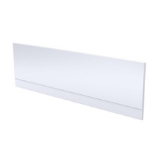 Image of Nuie Acrylic Straight Bath Front Panel 510mm H x 1700mm W - Gloss White