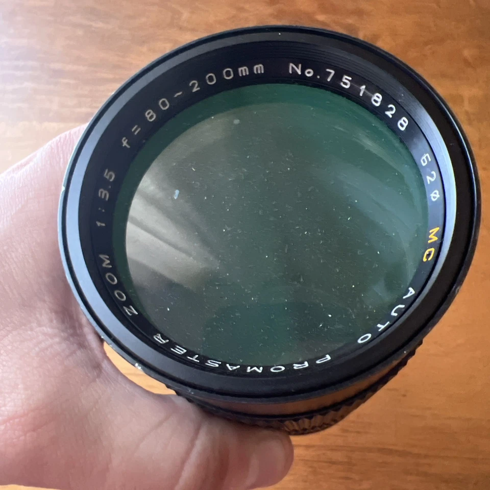 Promaster Auto Zoom 1:3.5 f = 80-200mm Lens with Soft Case Japan - Image 2 of 4