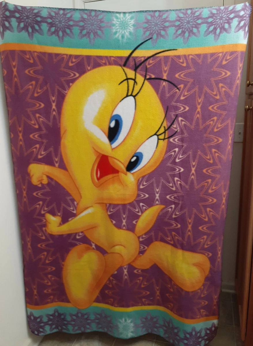 Tweety bird fleece blanket hotsell