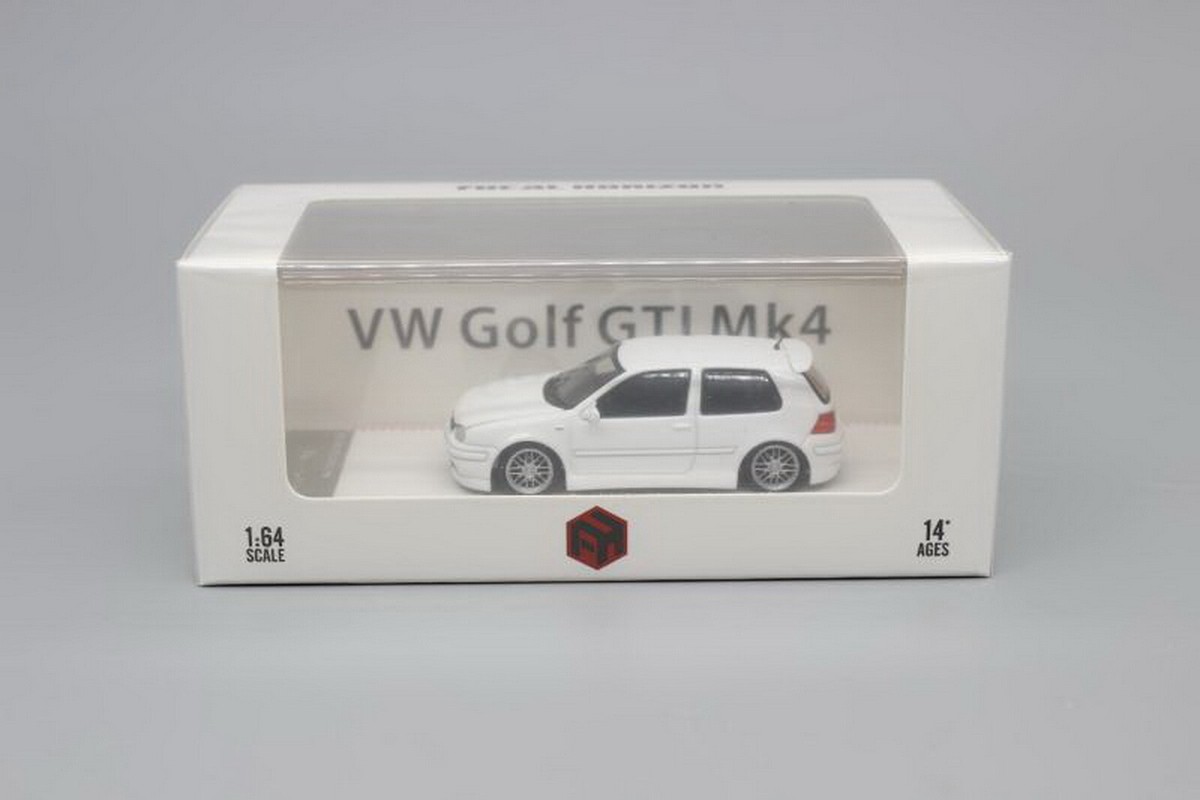 FH 1/64 Scale VW Golf GTI Mk4 White Diecast Car Model Toy | eBay