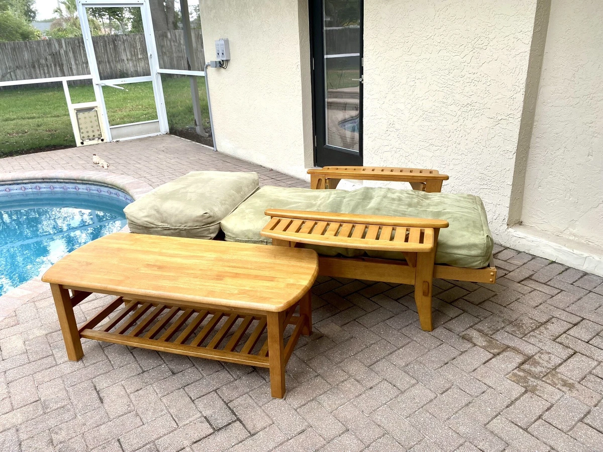 Solid Wood Scandinavian Furniture Set