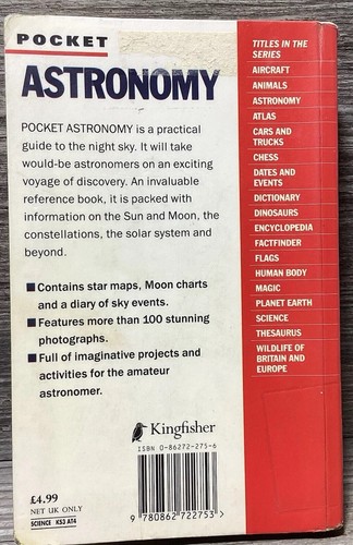 Astronomy Pocket Book Ex Library Star Maps Solar System Space James Muirden - Picture 2 of 24