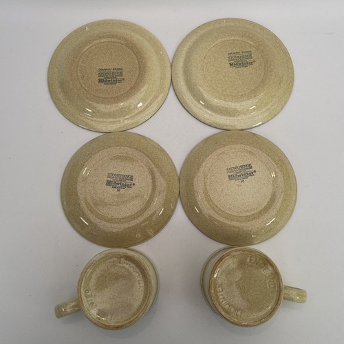 Midwinter Stonehenge Country Brown 2 Trios 70's Retro Dining - Picture 9 of 13
