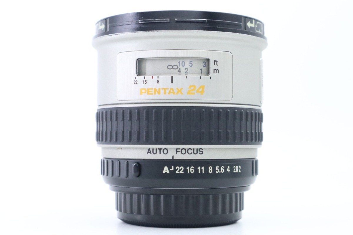 PENTAX FA SMC 24mm F/2 IF AL Silver Wide Angle Lens from