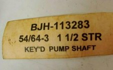 PUMP SHAFT/ EATON/ #BJH-113283/ 54/64-3 1 1/2 STR