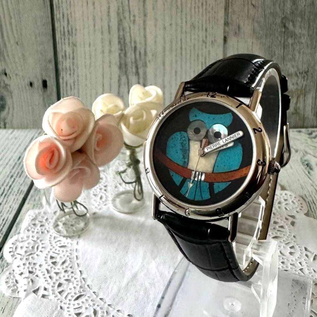 Pierre Lannier Owl Watch Used From Japan Check description | eBay
