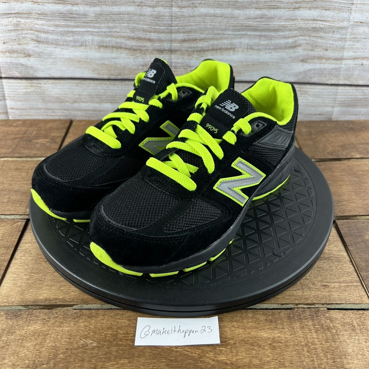 New Balance 990v5 GC990BY5 “Black Hi Lite” GS WIDE Men's New Balance 990v5 GC990BY5 “Black Hi Lite” GS WIDE Men's