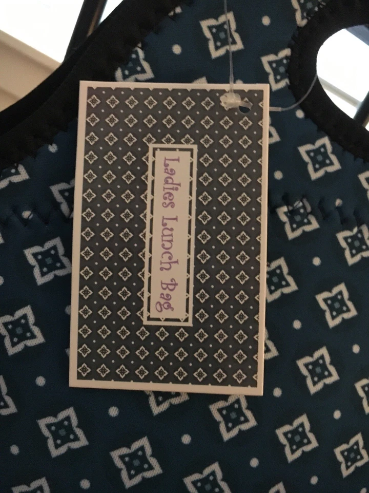 Brentwood-Koolzone: Bolsa de almuerzo aislada ecológica-comida/bebida caliente o fría nueva con etiquetas Foto 4 de 4