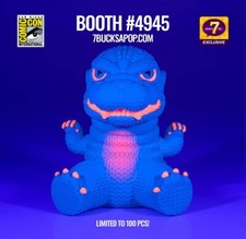 Handmade by Robots - Godzilla - Black light SDCC LE100 Vinyl Figure IN HAND