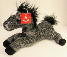 Aurora JACK Dapple Gray Horse Pony 12" Plush MWT Eco Friendly Stuffed Toy J7