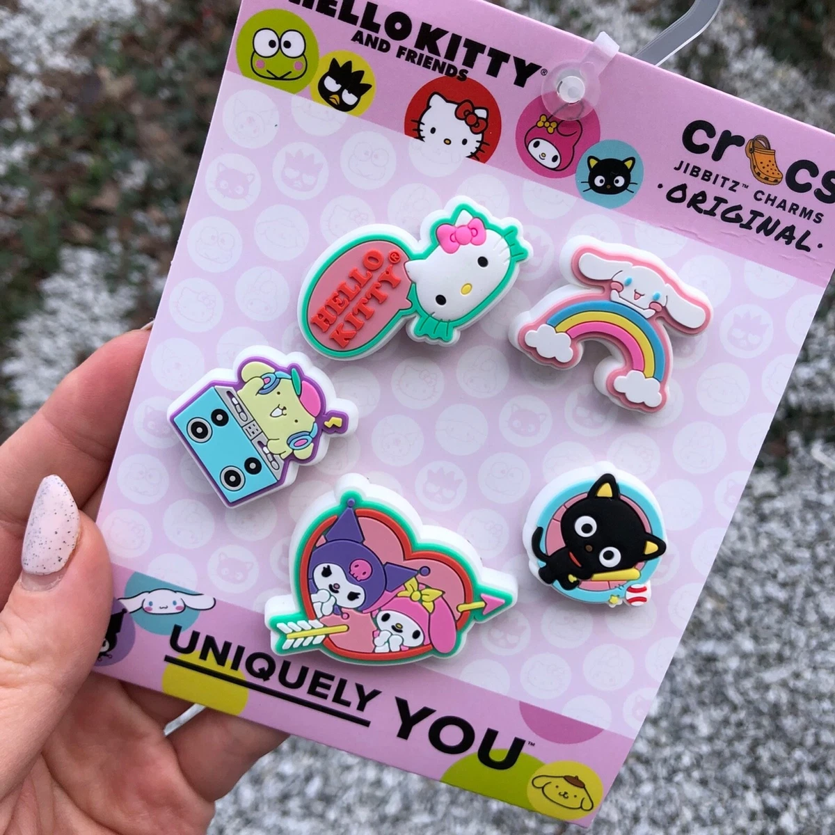 Crocs Jibbitz™ Hello Kitty® Shoe Charms 5 Pack - Multicolor