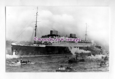 pf1553 - German Liner - Europa , Baujahr 1930 umbenannt 1946 in Liberte - Foto