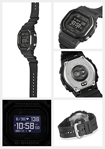 Casio G-Shock Watch G-SQUAD Heart Rate Monitor DW-H5600MB-1JR