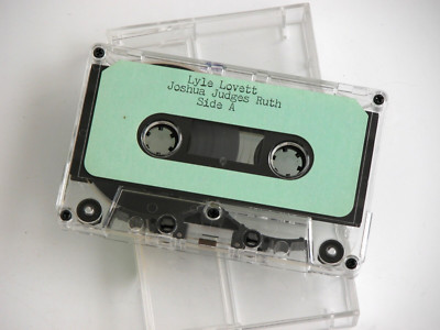 LYLE LOVETT    Joshua Judges Ruth 1996 US Rare Promo Cassette