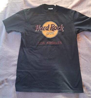 Hanes BEEFY T-Shirt 90s Vintage Hard Rock Los Angeles Gr. L unisex 