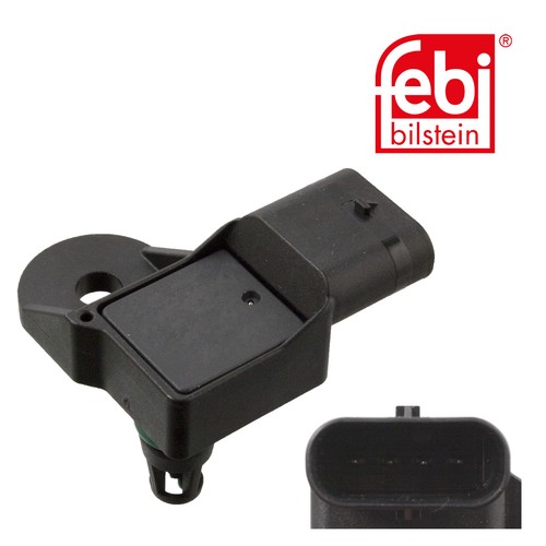 Febi Bilstein Capteur Pression Carburant 171882 - Compatible Audi, VW, Seat, Skoda - Pièce Origine Allemande