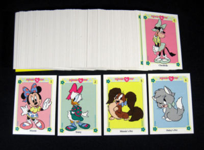 TC 1991 Disney Impel Minnie 'n Me Trading Card Set (160)