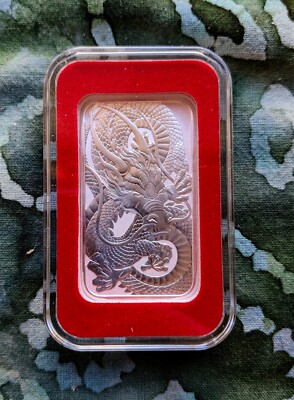 2021 Australia 1 oz Silver .9999 Year of the Dragon Elizabeth II