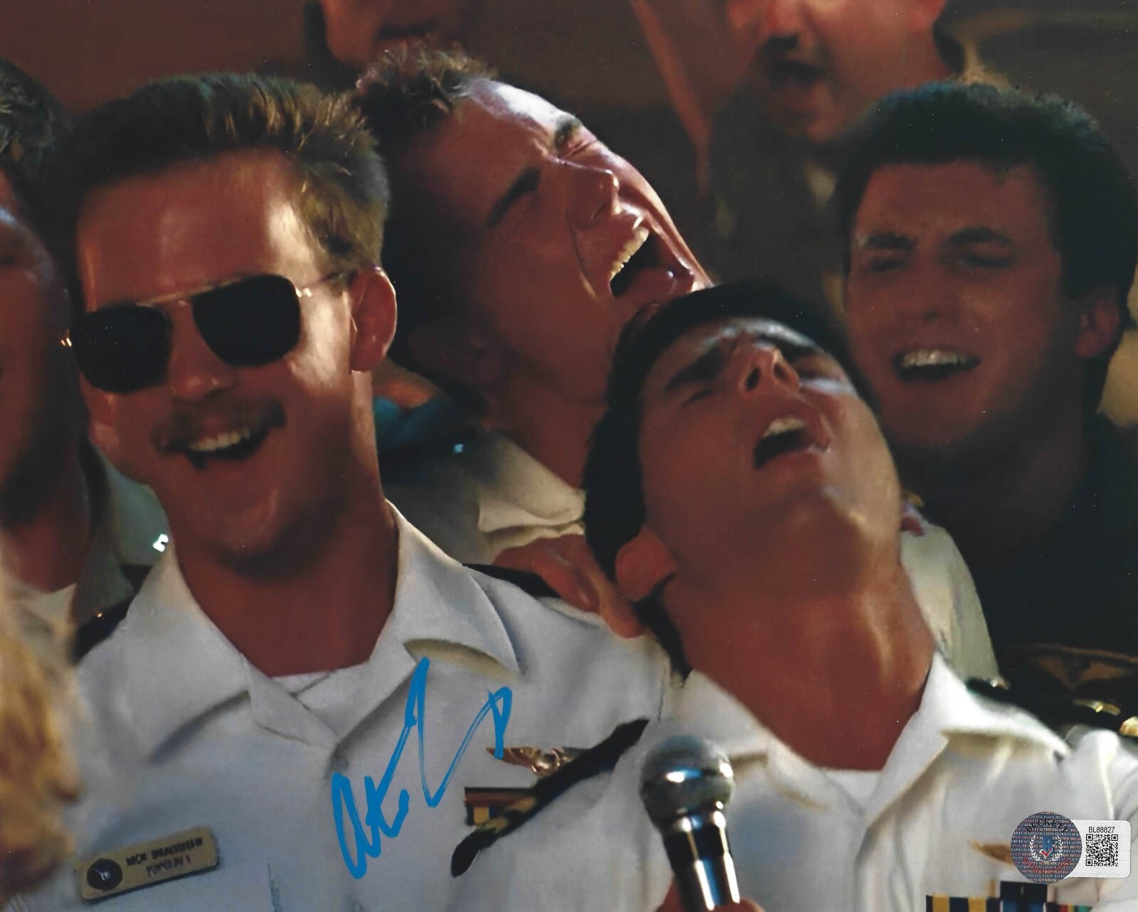 Anthony Edwards Autographed Signed 8x10 Photo Goose Top Gun Beckett 