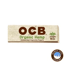 OCB Organic Hemp Single Wide Rolling Papers - 5 Packs