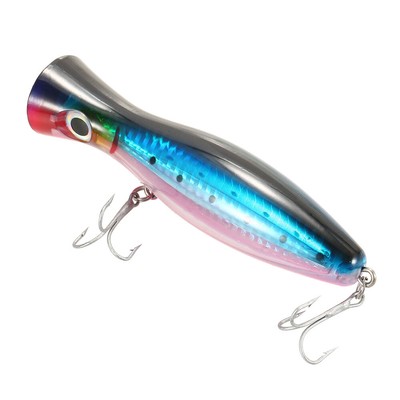 4 7inch Big Popper Lure Bait Hard Fishing Topwater With High Carbon Steel Hook Ebay 4 7inch Big Popper Lure Bait Hard Fishing Topwater With High Carbon Steel Hook Ebay