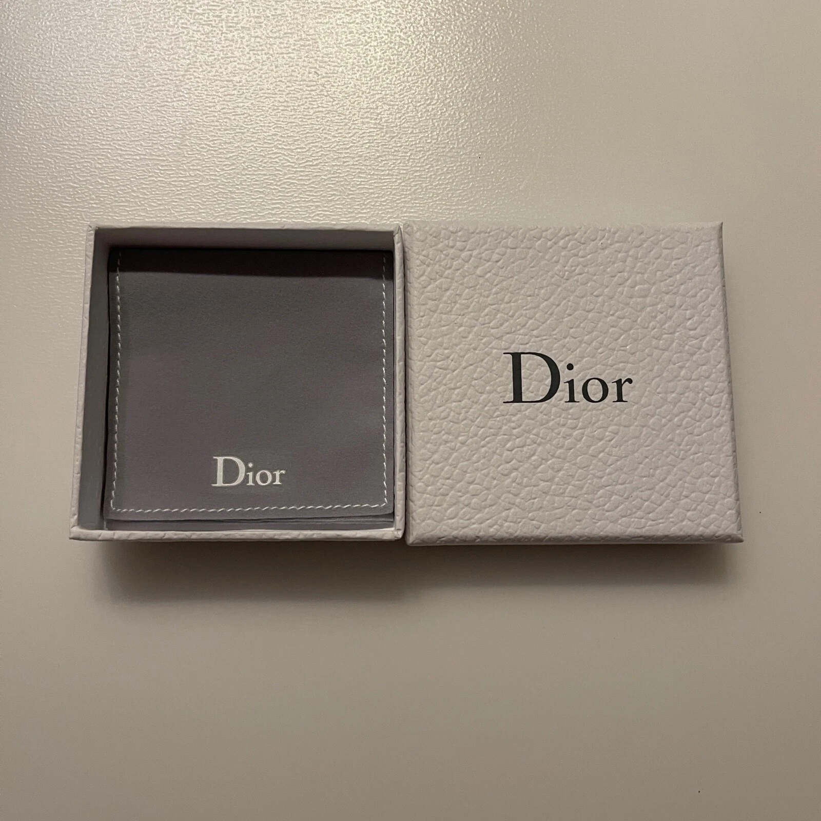 Bracelet Dior boîte vide boîte à bijoux boîte collier blanc
