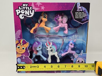 Hasbro My Little Pony Celebration Tails Multi-Pack 5 Ponies Extra