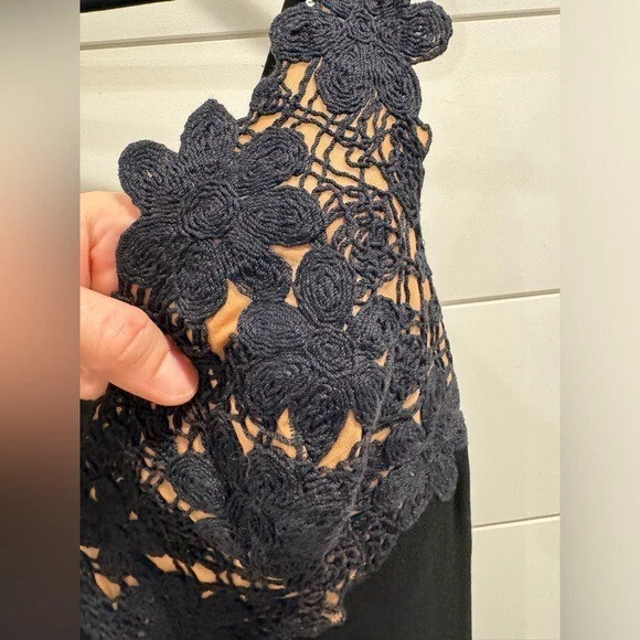 Vestido de encaje negro vintage Ritmo di Perla La Perla Foto 3 de 4