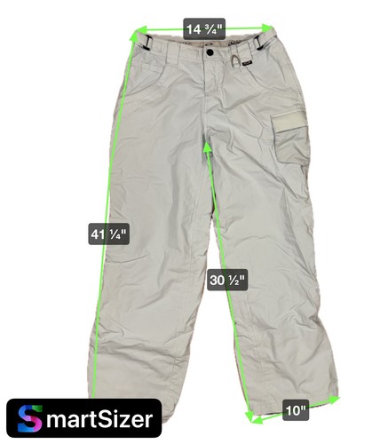 Oakley Snowboarding Snow Ski Pants Size MEDIUM Loose Fit POWDER BLUE - Picture 5 of 7