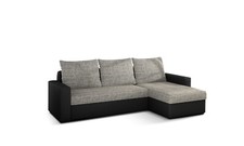 Kleines Ecksofa mit Schlaffunktion Roma Sofa mit Bettfunktion L-Form Eckcouch 23