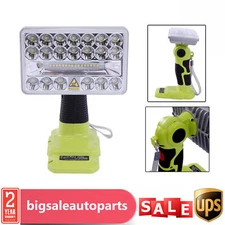 For Ryobi ONE Battery 18V LED Lighting Work Light Flashlight Spotlight Equipment