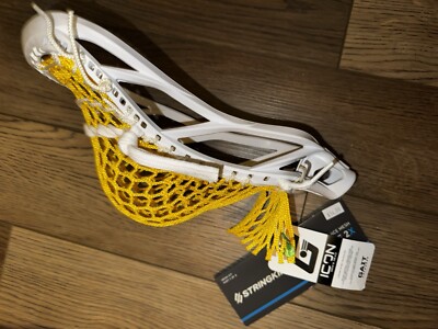 Gait Icon Lacrosse Stick Head New Strung With Stringking Type 2X Mesh