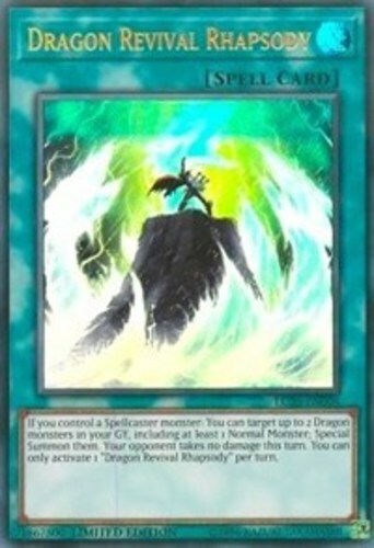 1 x Dragon Revival Rhapsody - LC06-EN004 - Ultra Rare - Limited