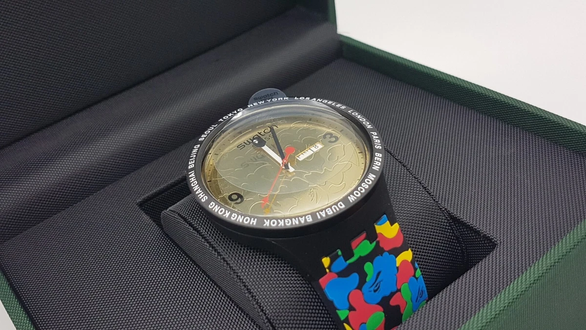 Swatch x bape black camo new arrivals