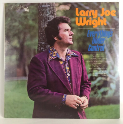 Larry Joe Wright Everything s Under Control LP937 Lp Record Sealed