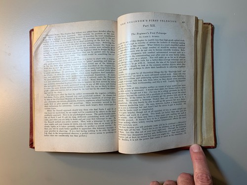 Vintage 1957 Hardcover Amateur Telescope Making Book One Albert Ingalls Science - Picture 14 of 17