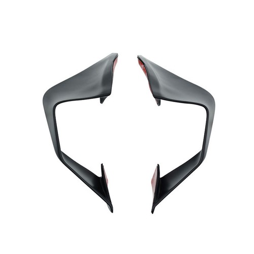 For Kawasaki Ninja ZX-4R ZX-4RR 2023 2024 Side Winglets Wing Fairing Black Matte - Bild 5 von 6